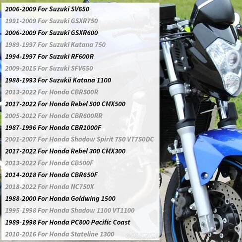 Fork Bushing Dust Oil Seal Rebuild Kit for Suzuki SV650 GSXR600, for Gl1500 CBR500R CBR600RR Shadow 1100, for Kawasaki Ninja ZX6R 1000SX Goldwing 88-00 Gold Wing in Saudi Arabia