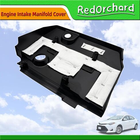 غطاء مشعب مدخل المحرك مناسب لسيارة Toyota Corolla 2009-2019 & Camry 2011-2016 لسيارة Lexus RX300 1999-2003 & RX330 2004-2006 & RX350 2007-2018 استبدال غطاء رأس الأسطوانة العلوي للمحرك (أسود1) in Saudi Arabia