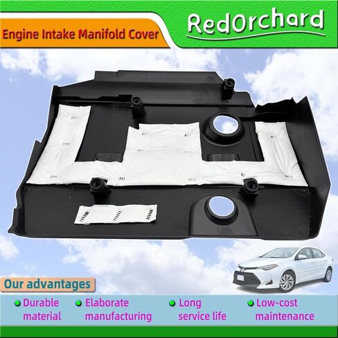غطاء مشعب مدخل المحرك مناسب لسيارة Toyota Corolla 2009-2019 & Camry 2011-2016 لسيارة Lexus RX300 1999-2003 & RX330 2004-2006 & RX350 2007-2018 استبدال غطاء رأس الأسطوانة العلوي للمحرك (أسود1) in Saudi Arabia