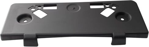 Front License Plate Bracket Black Compatible with 2007-2008 INFINITI G35 2009 G37 IN1068101 in Saudi Arabia