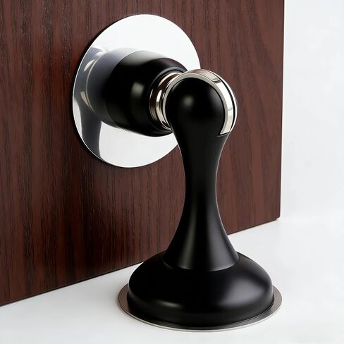 Magnetic Door Stoppers Stainless Steel Door Stops for Wall and Floor Mounting, Door Holder Keep Door Open in Saudi Arabia