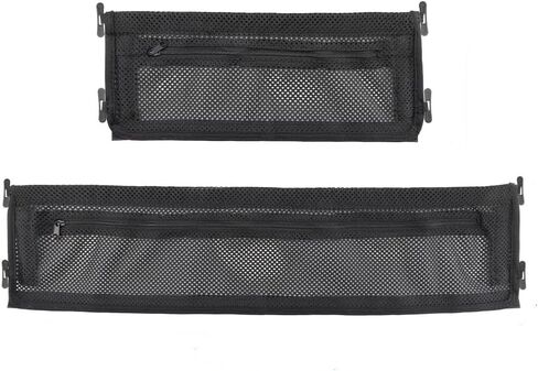 MARCHFA UTV Dash Storage Nets Compatible for Can Am Defender & Defender Max Accessories UTV Dashboard Organizer Nets (2X Storage Net) in Saudi Arabia