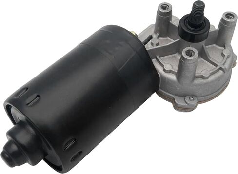 WIPER MOTOR FRONT WINDSCREEN Compatible with AUDI SEAT SKODA VW GOLF MK4 1C0955119 5 PIN in Kuwait