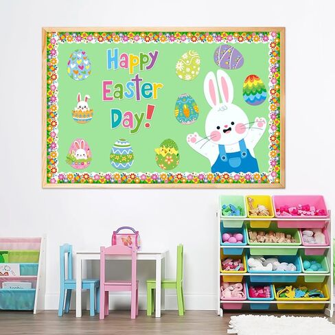 45 Pcs St. Patricks Day Shamrock Clover Cut-Outs Bulletin Board Decorations Classroom Decor Includes Glue Points 6" Large Size (St Patrick) in Kuwait