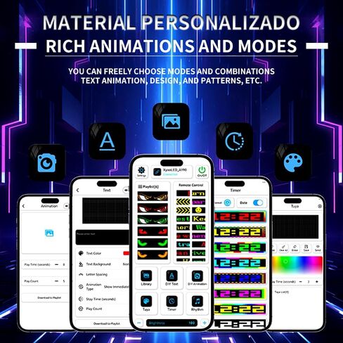 ضوء عيون الشيطان للزجاج الأمامي للشاحنة - قطعتان مقاس 23.6 بوصة × 4.7 بوصة لتزيين الزجاج الأمامي للعيون المتوهجة، ضوء شيطان السيارة مع جهاز التحكم عن بعد والتطبيق مناسب للشاحنات الصغيرة والسيارات وسيارات الدفع الرباعي وسيارات الجيب وما إلى ذلك in Kuwait