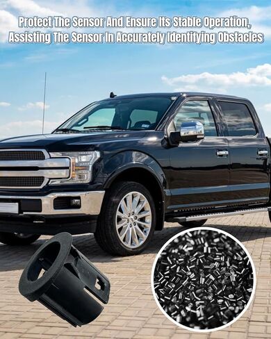Rear Inner and Outer Parking Assist Sensor Retainer Bezels Fit for Ford F-150 F150 2015 2016 2017 2018 2019 2020, 4Pcs in Saudi Arabia