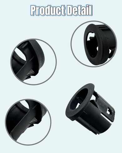 Rear Inner and Outer Parking Assist Sensor Retainer Bezels Fit for Ford F-150 F150 2015 2016 2017 2018 2019 2020, 4Pcs in Saudi Arabia