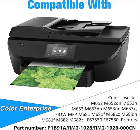 P1B91A Fuser Unit Compatible with Color LaserJet M652 M653 M681 M682 Printers, RM2-1928(RM2-1928-000CN) Fuser Maintenance Unit,150000 Pages,110v in Saudi Arabia