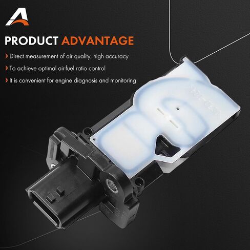 جهاز قياس تدفق الهواء الشامل MAF متوافق مع Infiniti QX60 2017-2020 وNissan Altima Juke Murano Maxima Rathfinder Rogue Sebtra Versa، استبدل 1581703 MAS0457 AF10539 in Kuwait