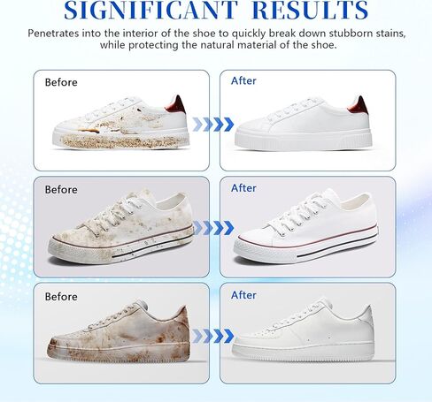 2PCS White Shoe Cleaner Cream, Multipurpose No-Wash Solid Comes with Sponge Removes Stains, White Shoes Clean Cream in Saudi Arabia