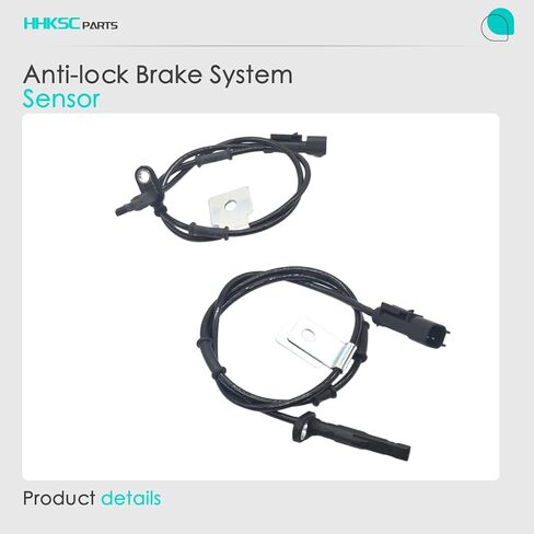 2pcs Front Left and Right ABS Wheel Speed Sensor Compatible with Chevy GMC Equinox Terrain 20811371 20811372 ALS1994 ALS2199 10 11 12 13 14 15 16 17 in Saudi Arabia