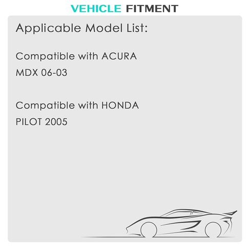 2 قطعة مستشعر سرعة العجلات الأمامية اليسرى واليمنى ABS متوافق مع Acura Honda MDX Pilot 57450S3VA01 57450S3VA02 57455S3VA11 ALS793 ALS801 03 04 05 06 in Kuwait
