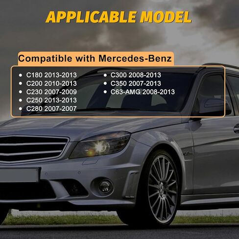 أجهزة استشعار سرعة عجلة ABS متوافقة مع مرسيدس بنز C230 2007-2009، لـ 2008-2013 C300 /C63،2007-2013 C350، مجموعة من 4 أجهزة استشعار ABS 2045400117 2045400317 ALS1860 ALS1858 in Kuwait