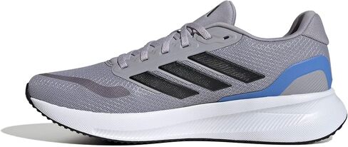 adidas Mens Run Falcon 5 Running, Black/White/Black, 9 in Saudi Arabia