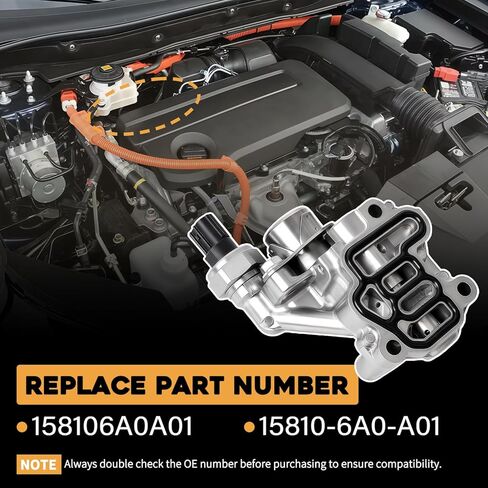 Engine VTEC Spool Valve Assembly w/Oil Pressure Switch and Gasket Fit For Honda Accord Civic CR-V 1.5L 2018-2024 Replaces 15810-6A0-A01 158106A0A01 in Saudi Arabia