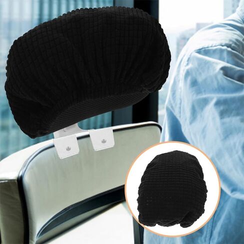 Ciieeo Chair Headrest Cover 9.84X6.69In Elastic Protective Sleeve for Office and Gaming Computer Chairs Comfortable Head Cushion Sleeve in Saudi Arabia