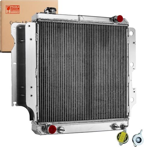 3 Row Aluminum Radiator Compatible with 1987-2006 Jeep Wrangler YJ 1997-2006 Jeep TJ 2.4L 2.5L 4.0L 4.2L in Saudi Arabia