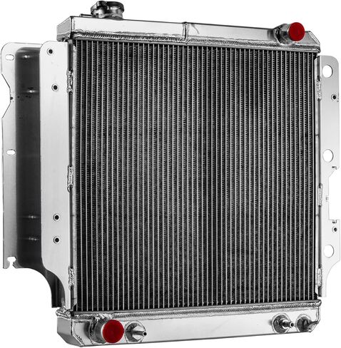 3 Row Aluminum Radiator Compatible with 1987-2006 Jeep Wrangler YJ 1997-2006 Jeep TJ 2.4L 2.5L 4.0L 4.2L in Saudi Arabia