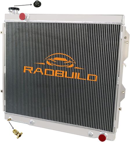 CU2321 مشعاع ألومنيوم لـ 2000-2006 تويوتا تندرا/سيكويا 4.7L V8 المبرد 3 صف مشعات التدفق النازل 2000 2001 2002 2003 2004 2005 2006 00 01 02 03 04 05 06 in Kuwait