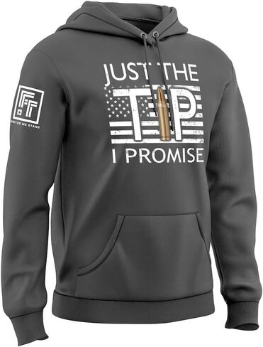Fantastic Tees Just The Tip Men's Hoodie Sweatshirt in Saudi Arabia