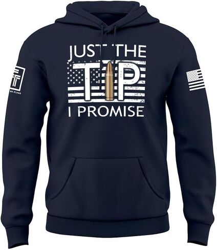 Fantastic Tees Just The Tip Men's Hoodie Sweatshirt in Saudi Arabia