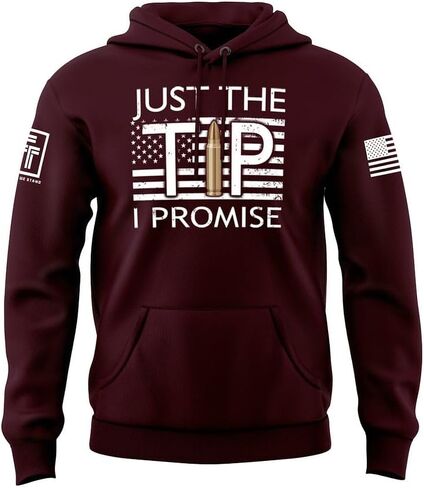 Fantastic Tees Just The Tip Men's Hoodie Sweatshirt in Saudi Arabia