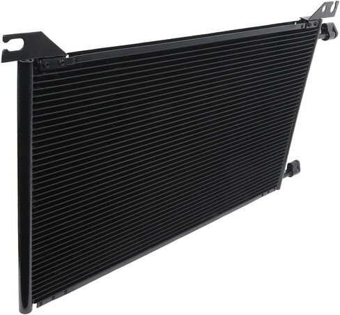A/C Condenser Compatible 2000-2013 for chevy Suburban 1500 2007 for chevy Silverado 2500 HD Classic 2001-2003 2005-2006 for GMC Sierra 1500 HD, Replace 4953 in Saudi Arabia