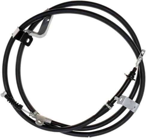 KarParts360 لإنفينيتي QX56 2004-2010 جانب سائق كابل فرامل الانتظار | خلفي | أسود in Kuwait