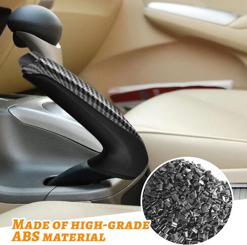 QianBao Emergency Parking Brake Handle 47115-SNA-A82 Emergency Brake Parking Handle Protector Cover Compatible with Honda Civic 2006-2011 Carbon Fiber in Saudi Arabia