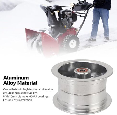 GOTOTOP Aluminum Alloy 4 Inch Rear Wheel Rim with 600RS Bearing for Electric Scooter, Tiller, Snow Blower, 3.00-4 Rear Wheel Rim in Saudi Arabia