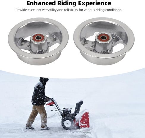 GOTOTOP Aluminum Alloy 4 Inch Rear Wheel Rim with 600RS Bearing for Electric Scooter, Tiller, Snow Blower, 3.00-4 Rear Wheel Rim in Saudi Arabia