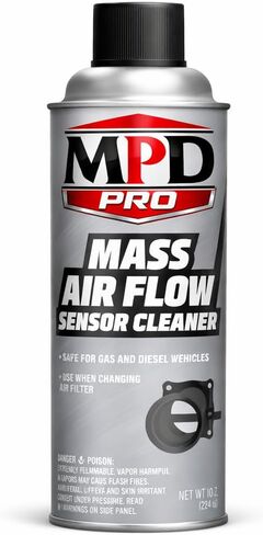 بخاخ منظف مستشعر تدفق الهواء الشامل MPD PRO - تركيبة احترافية لأجهزة استشعار MAF الحساسة | ينظف بأمان دون بقايا | يعزز أداء المحرك وكفاءة استهلاك الوقود واستجابة الخانق (الحزمة 1) in Kuwait