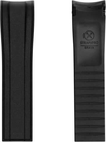 Bundle of 22mm Watch Band with Silver Clasp for Seiko Prospex Samurai Series and 20mm Brushed Silver Stainless Steel Double-lock Clasp in Kuwait