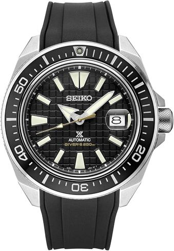 Bundle of 22mm Watch Band with Silver Clasp for Seiko Prospex Samurai Series and 20mm Brushed Silver Stainless Steel Double-lock Clasp in Kuwait