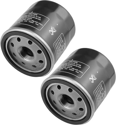 49065-0724 49065-7010 فلتر الزيت متوافق مع كاواساكي FX850V FX801V FJ180V FH381-721V FH601-770D FX751-FX1000V FX600V FR691V يستبدل 49065-2087 49065-2086 49065-2057 49065-2071(2 قطعة) in Saudi Arabia