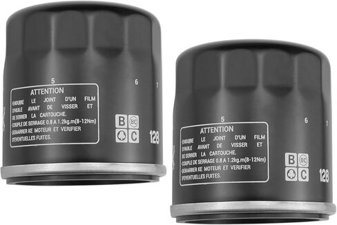 49065-0724 49065-7010 فلتر الزيت متوافق مع كاواساكي FX850V FX801V FJ180V FH381-721V FH601-770D FX751-FX1000V FX600V FR691V يستبدل 49065-2087 49065-2086 49065-2057 49065-2071(2 قطعة) in Saudi Arabia