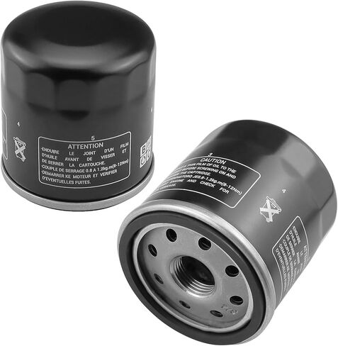 49065-0724 49065-7010 فلتر الزيت متوافق مع كاواساكي FX850V FX801V FJ180V FH381-721V FH601-770D FX751-FX1000V FX600V FR691V يستبدل 49065-2087 49065-2086 49065-2057 49065-2071(2 قطعة) in Saudi Arabia
