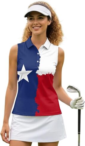 Women's Tennis Tank Tops Racerback with Collar Moisture Wicking Golf Shirts Sleeveless Athletic Tops XS-2XL in Saudi Arabia
