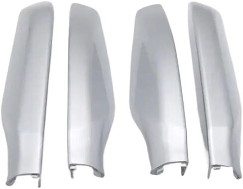 Car Roof Rack Cover Bar Rail End Shell Compatible For Toyota Land Cruiser Prado 150 Fj150 2010 2011 2012 2013 2014 2015 2016 2017(2pcs middle silver) in Saudi Arabia