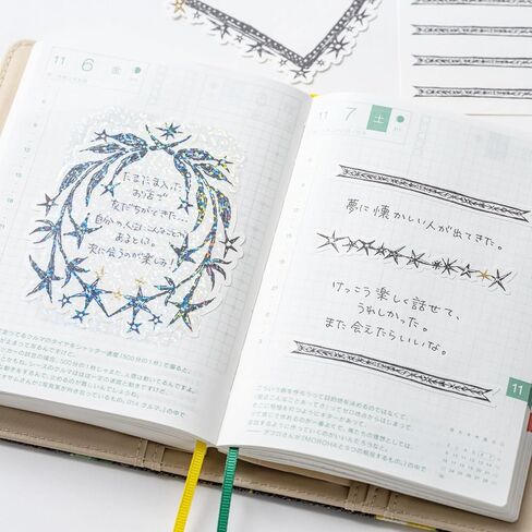 Hobonichi Techo Accessories – Unforgettable Day Stickers: not a Dream in Saudi Arabia