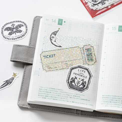 Hobonichi Techo Accessories – Unforgettable Day Stickers: not a Dream in Saudi Arabia