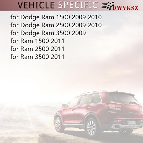 استبدال خرطوم سائل التبريد A/C لـ Dodge Ram 1500 3.7L 2009 2010، لـ 1500 4.7L 2009 2010، لـ 1500 5.7L 2009 2010، لـ 2500 5.7L 2009 2010، (1x) in Kuwait