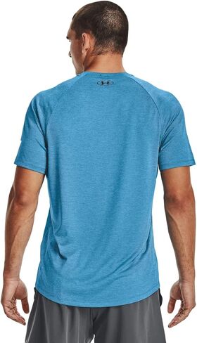 Under Armour - Mens UA Tech 20 SS T-Shirt, Color Radar Blue (422), Size: Large x Tall in Saudi Arabia