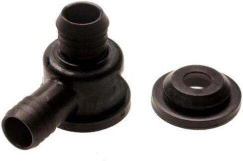 KarParts360 لشيفي سيلفرادو 1500 1999 2000 2001 2002 قوة الفرامل الداعم فراغ الاختيار صمام مجموعة البلاستيك 0.54 بوصة خرطوم نهاية القطر الخارجي | 1 منفذ | ث/جروميت in Kuwait