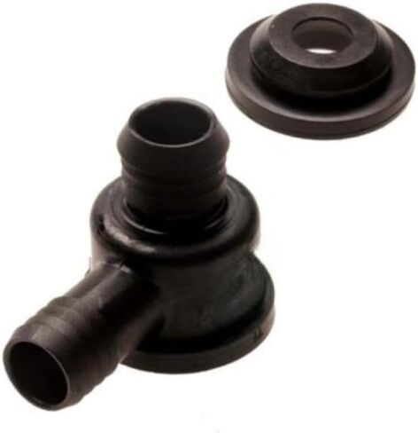 KarParts360 لشيفي سيلفرادو 1500 1999 2000 2001 2002 قوة الفرامل الداعم فراغ الاختيار صمام مجموعة البلاستيك 0.54 بوصة خرطوم نهاية القطر الخارجي | 1 منفذ | ث/جروميت in Kuwait