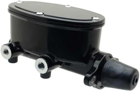 Speedway Motors Power Brake Booster Conversion Kit Compatible with 1960–1966 Chevy and GMC Trucks, 8" Dual Booster, 1-1/8" Bore Oval Master Cylinder, Adjustable Valve, Bracket in Saudi Arabia
