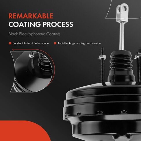 A-Premium Vacuum Power Brake Booster Compatible with Chevrolet Colorado 2009-2012 & GMC Canyon 2009-2012, Without Master Cylinder in Kuwait