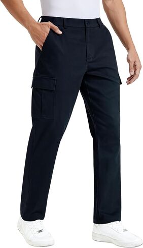 Men's Cargo Pants Stretch Work Pants Casual Travel Hiking in Saudi Arabia