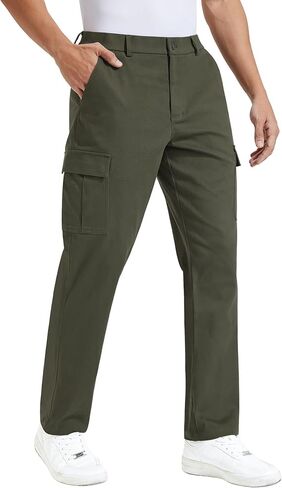Men's Cargo Pants Stretch Work Pants Casual Travel Hiking in Saudi Arabia
