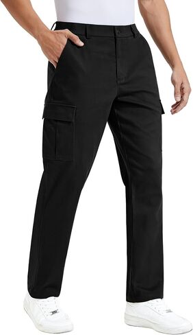 Men's Cargo Pants Stretch Work Pants Casual Travel Hiking in Saudi Arabia